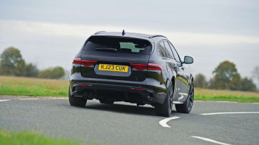 Jaguar XF Sportbrake - rear cornering